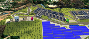 Diseño de una planta de tratamiento de aguas residuales en el río Acelhuate, El Salvador